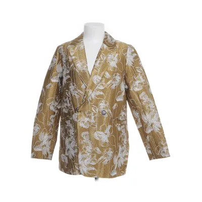 Kavaj (Guldfärgad, Vit) från Coster Copenhagen Bomull, Polyester