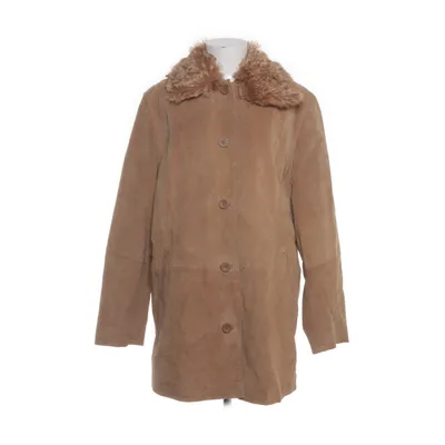 Shearling jacket (Brown) from Marcel Clair Polyester, Leather
