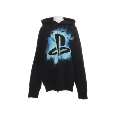 Capuchon sweater (Zwart, Meerkleurig) van H&M Kids Katoen, Polyester
