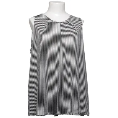 Topp (Svart, Vit) från James Lakeland Elastan, Polyester, Viskos