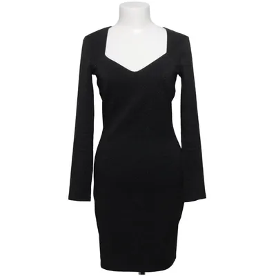 Robe (Noir) de Kouture Élasthane, Fibre métallique, Polyester, Viscose
