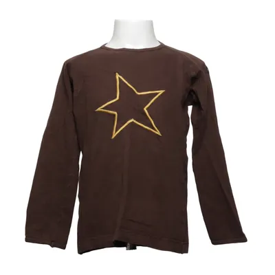 Long sleeve T-shirt (Brown, Yellow) from Kameleont Design