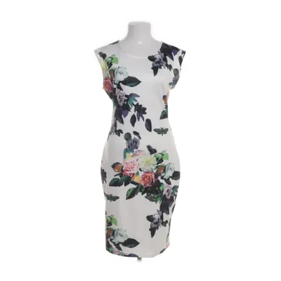 Klänning (Vit, Flerfärgad) från Beauty Polyester