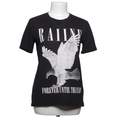 T-shirt (Sort) fra Raiine Bomuld, Polyester