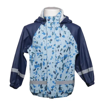 Regenjack (Blauw, Meerkleurig) van Pax Polyester