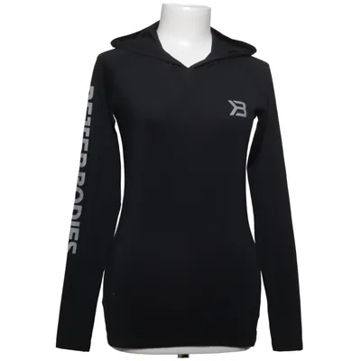 Capuchon sweater (Zwart) van Better Bodies Elastaan, Polyester