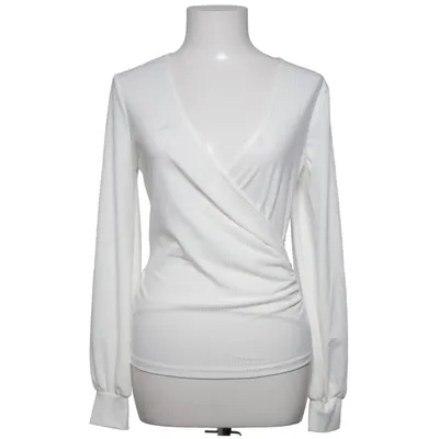 Omlottblus (Vit) från Happy Holly Elastan, Polyester