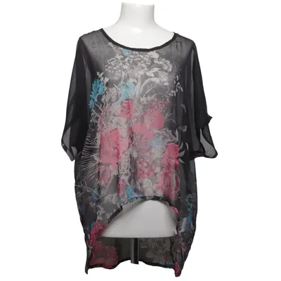 Top (Zwart, Roze, Blauw) van Tutti Frutti Polyester