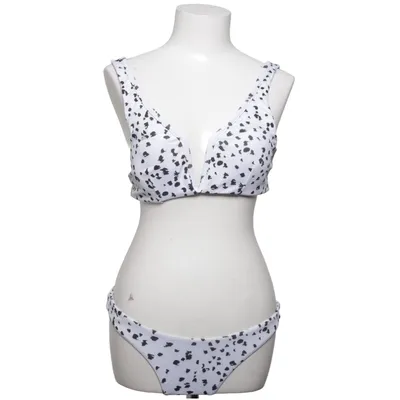 Bikini (Hvid, Sort) fra Zaful Elastan, Polyester