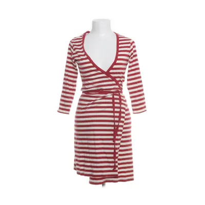 Wrap dress (Red, Multicolored) from Aqua Maritime Cotton