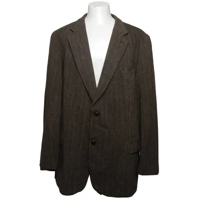 Kavaj (Brun) från Oscar Jacobson Viskos, Ull