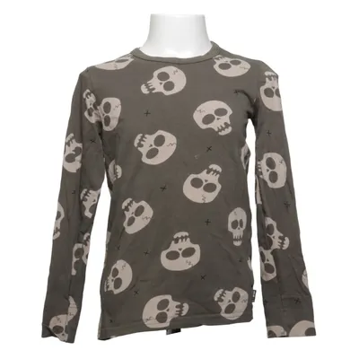 Lange mouwen shirt (Groen, Beige) van Me&i Elastaan, Organisch katoen
