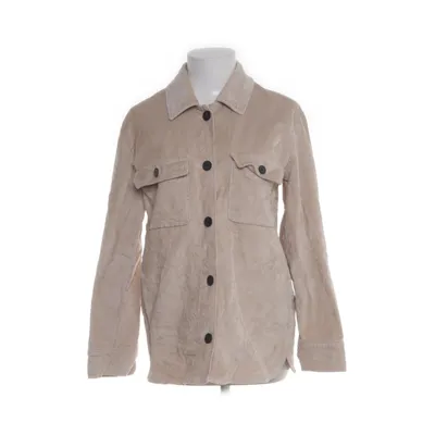 Skjortejakke (Beige) fra SET Urban Deluxe Bomuld, Modal