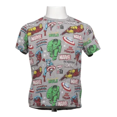 T-shirt (Gray, Multicolored) from Marvel Cotton, Polyester
