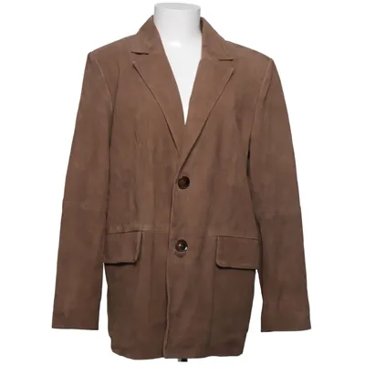 Blazer en cuir (Marron) de My Essential Wardrobe Cuir