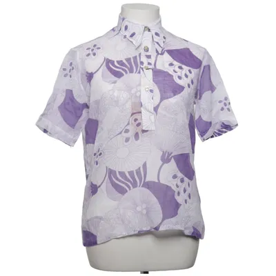 Polo shirt (White, Purple, Multicolored) from L'aiglon