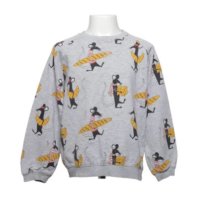 Sweatshirt (Grå, Flerfarvet) fra Mini Market Bomuld, Viscose