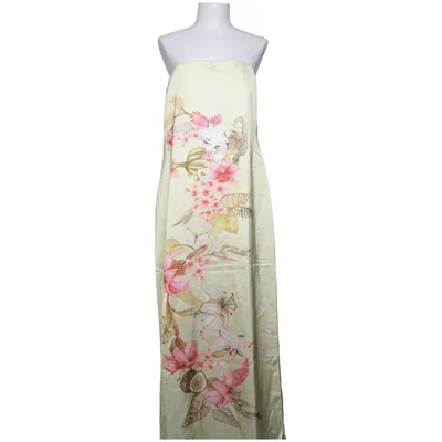 Maxi jurk (Geel, Roze, Meerkleurig) van H&M Katoen, Polyester