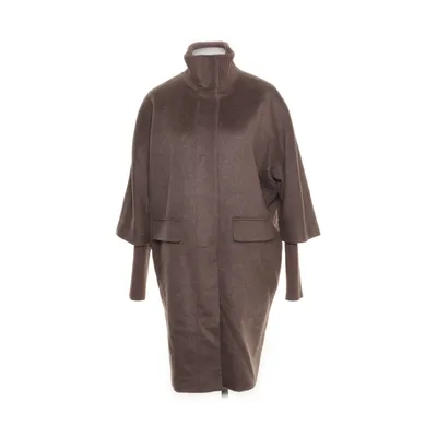Frakke (Brun) fra Comma Viscose, Uld