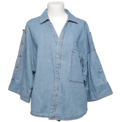 Chemise en jean (Bleu) de Zara Coton