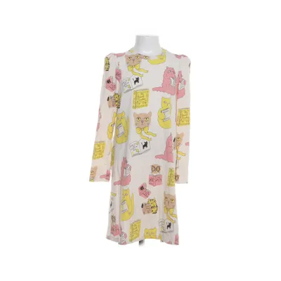 Klänning (Vit, Flerfärgad) från Mini Rodini Bomull, Elastan