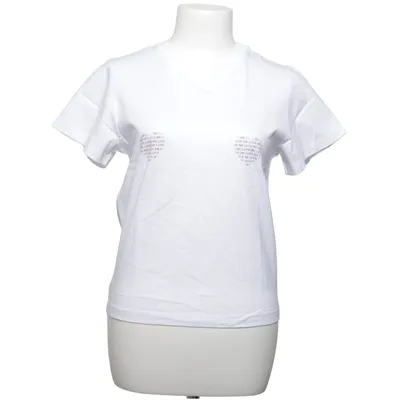 T-shirt (Hvid) fra Victoria Beckham Elastan, Økologisk bomuld