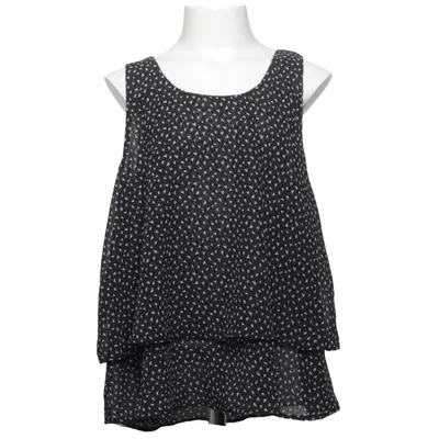 Tanktop  (Sort, Hvid) fra Ü by KappAhl Polyester