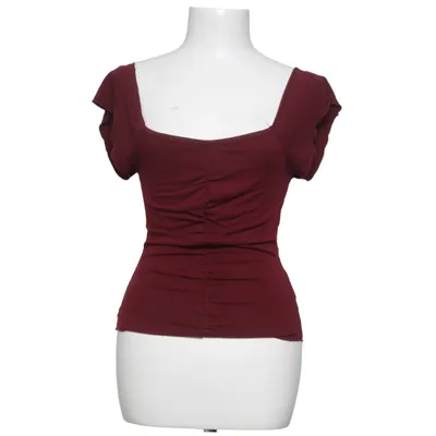 Top (Rood) van Fishbone Elastaan, Viscose