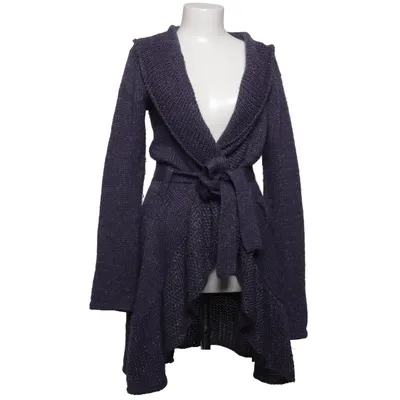 Cardigan (Lila) van Mrs. Foxworthy Acryl, Mohair, Polyester, Wol