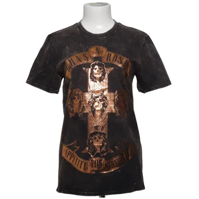 T-shirt (Grå, Guld) fra Missguided