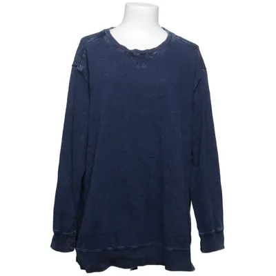Sweatshirt (Blue) from Ulla Popken Cotton