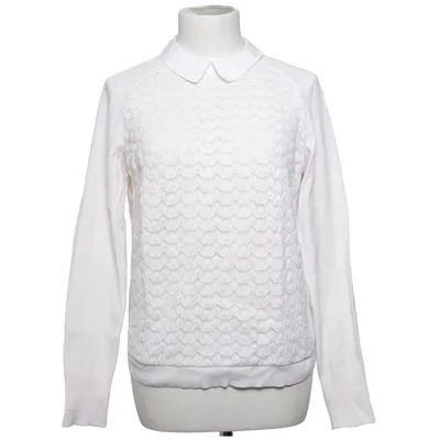 Tröja (Vit) från Tory Burch Bomull, Elastan, Polyester