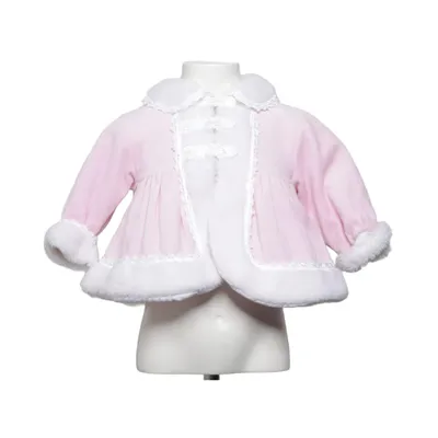 Coat (Pink, White) from Baby Baby Cotton, Polyester