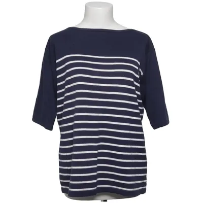 Top (Blue, White) from Pierre Cavallo Cotton