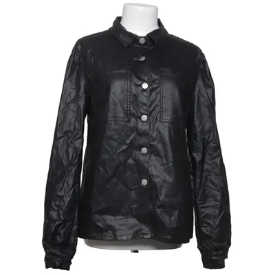 Overshirt (Zwart) van Boohoo Tall Elastaan, Polyester, Viscose
