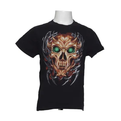 T-shirt (Noir, Multicolore) de The Roxx Coton