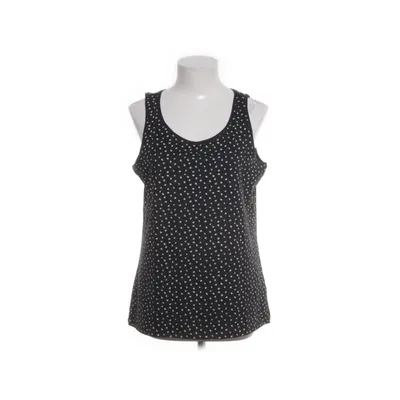 Tanktop (Zwart, Wit) van Gina Katoen, Elastaan