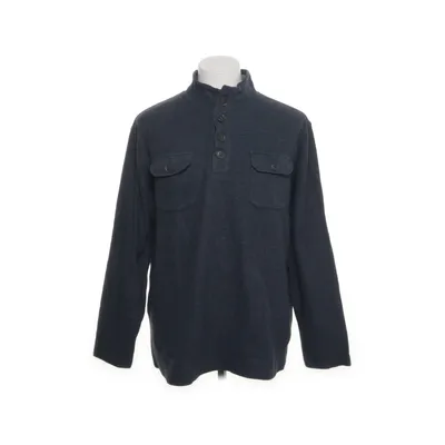Henley shirt (Blauw) van Method Katoen, Polyester