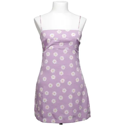 Dress (Purple, White) from Bradely Michelle Cotton