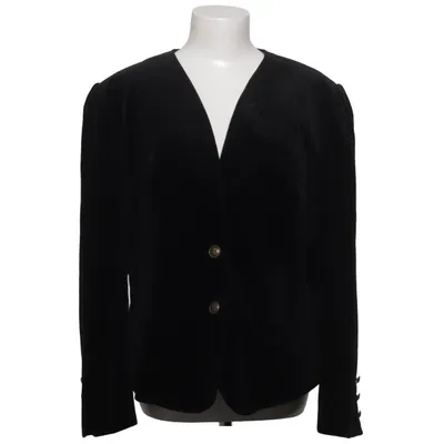 Blazer (Schwarz) von HMC Baumwolle, Polyester