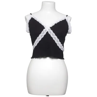 Haut de pyjama (Noir, Blanc) de So.U Élasthane, Viscose
