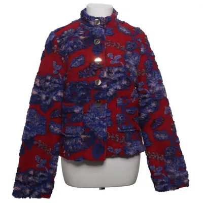 Jacka (Röd, Blå, Flerfärgad) från Rich & Royal Polyester, Ull