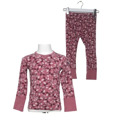 Pajamas (Purple) from Polarn O. Pyret Elastane, Organic cotton