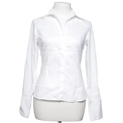 Shirt (Wit) van H&M Katoen, Elastaan, Polyamide