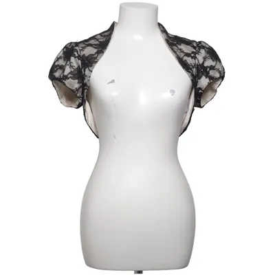 Bolero (Black, Beige) from Young Couture Acetate, Polyester