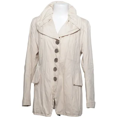 Jacket (Beige) from Creenstone Cotton, Metallic fiber