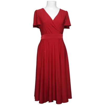 Robe (Rouge) de Lady Vintage Élasthane, Polyester