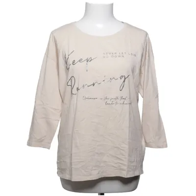 Lange mouwen shirt (Beige) van Boysen's Katoen, Modal
