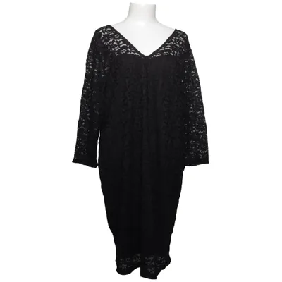 Kjole (Sort) fra H&M+ Elastan, Polyamid, Polyester