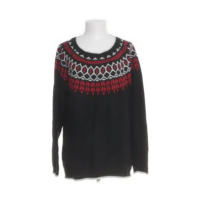 Sweater (Sort, Flerfarvet) fra Ulla Popken Akryl, Bomuld, Polyester
